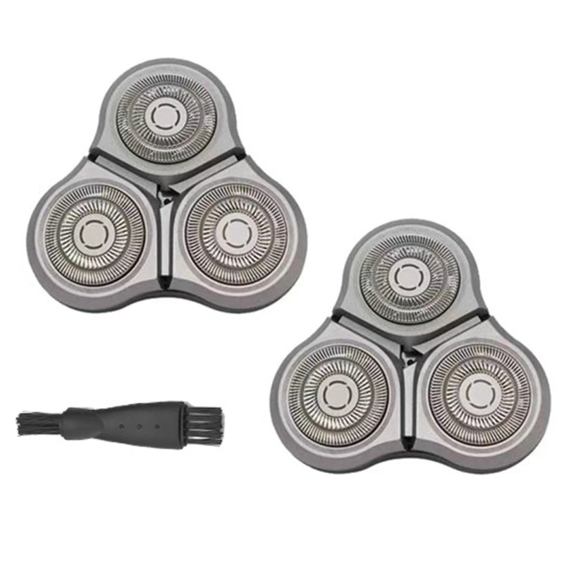 2ks pre Xiaomi Mijia S500C S500 S300 Elektrický holiaci strojček+kefa Nahrádzajte Holie hlavy MJTXD01SKS Cutter Hlava Parts Doplnky