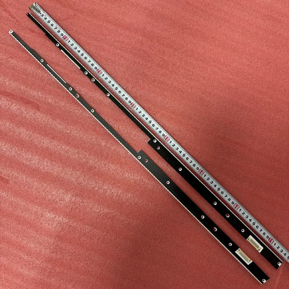 2ks/set LED podsvietený prúžok pre Samsung UN60D8000 UN60D8000YF UA60D8000 UE60D8000 SLED MCPCB LED 5030 22 mm šírka 60 vľavo REFT