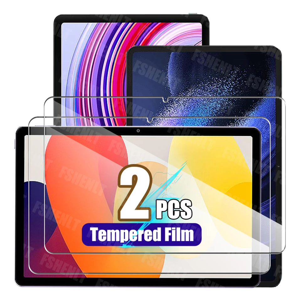 2ks temperované sklo pre Redmi Pad Pad SE Pro 11 palca 12.1 10,61 2023 Chránič obrazovky pre Xiaomi Pad 6 6S 5 12,4 
