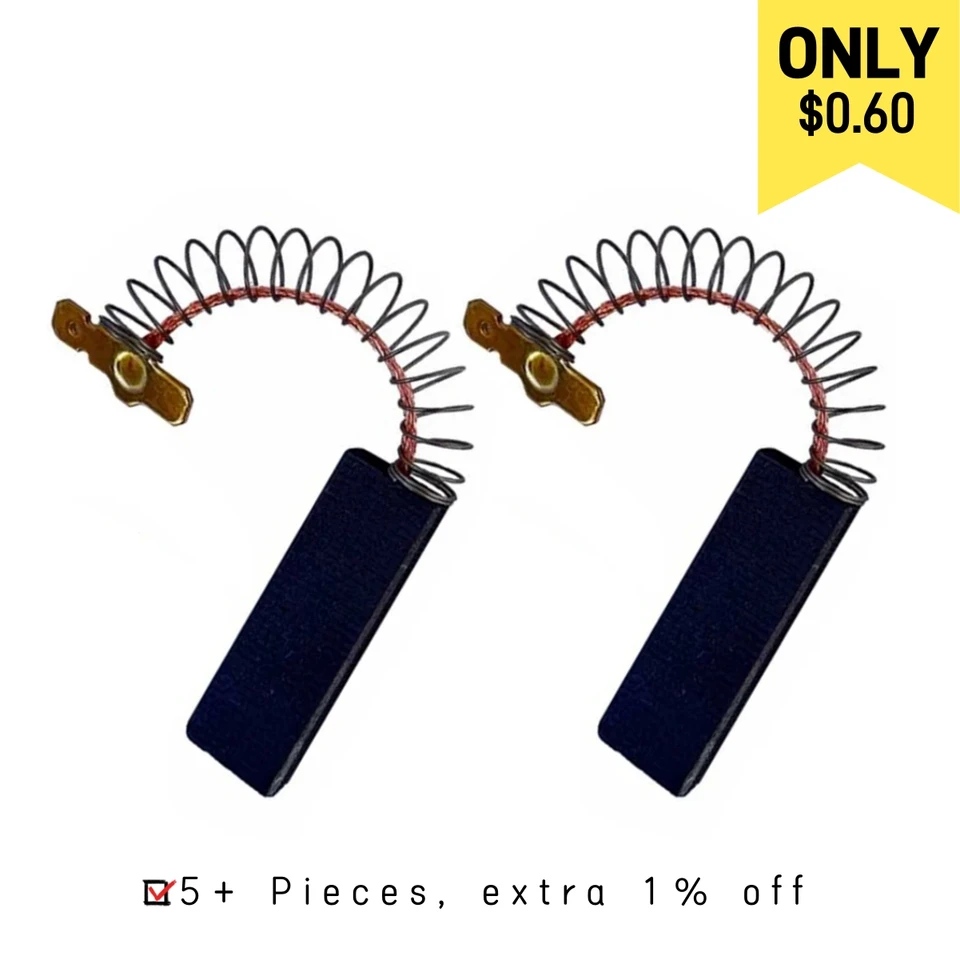2ksové kefy na uhlíkové kefy 5x12.5x36 mm pre bosch maxx 6 Motor uhlíkové kefy náhradné diely Výkony