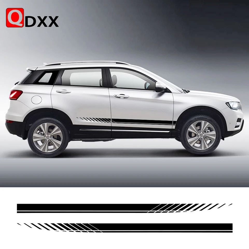 2ksové nálepky na bočné nálepky na dvere auta pre veľkú stenu haval H6 H9 M6 F7 Poer Wey Steed Auto Tuning Príslušenstvo vinylové obtisky filmu
