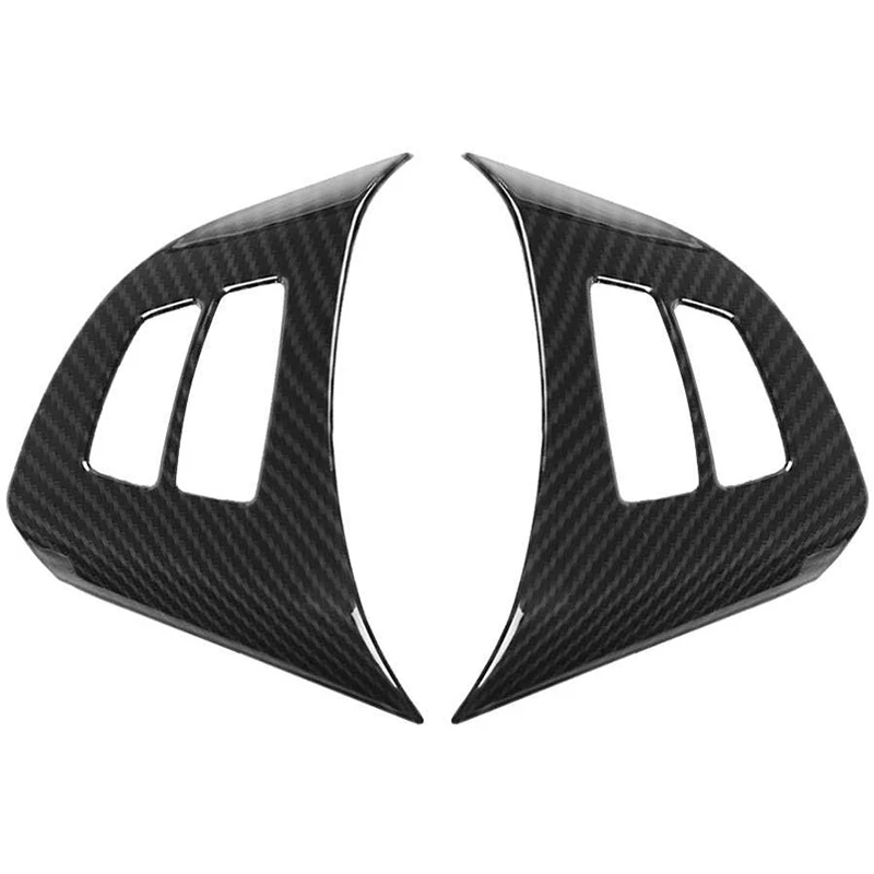 2ksové obloženie krytu volantu z uhlíkových vlákien pre BMW X5 E70 2008-2013