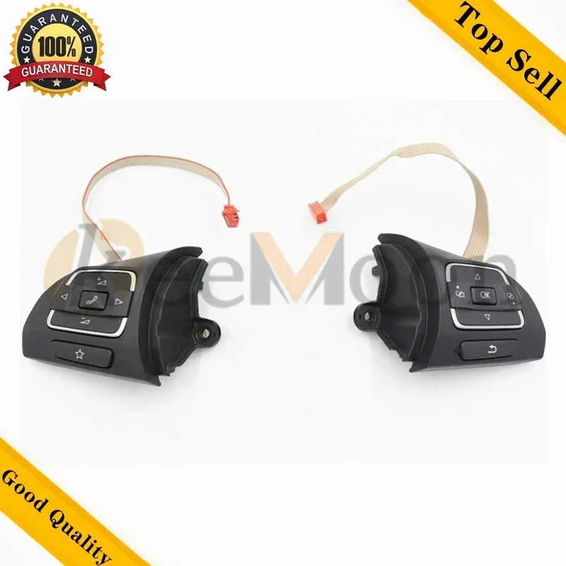 2ksové tlačidlá volantu prepínač vľavo Fit Golf 6 pre Tiguan CC 5C0-959-537-A 5C0959537A 5C0959538B 5C0959538A 5C0959537