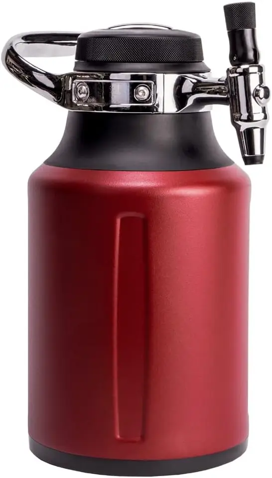 2L pivo sudovodíkovi Duoble Wall Wall Vákuum Mini sud a remeselnícky nápoj pre pivo, sódu, jablčný mušt, komucha a koktaily