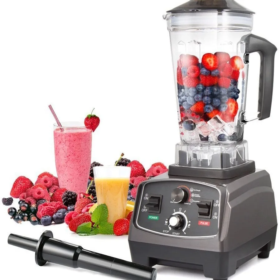 2L ťažký komerčný mixér Stacionárny mixér Food Breaking Machine Smoothies pre kuchynku High -Power odšťavovač