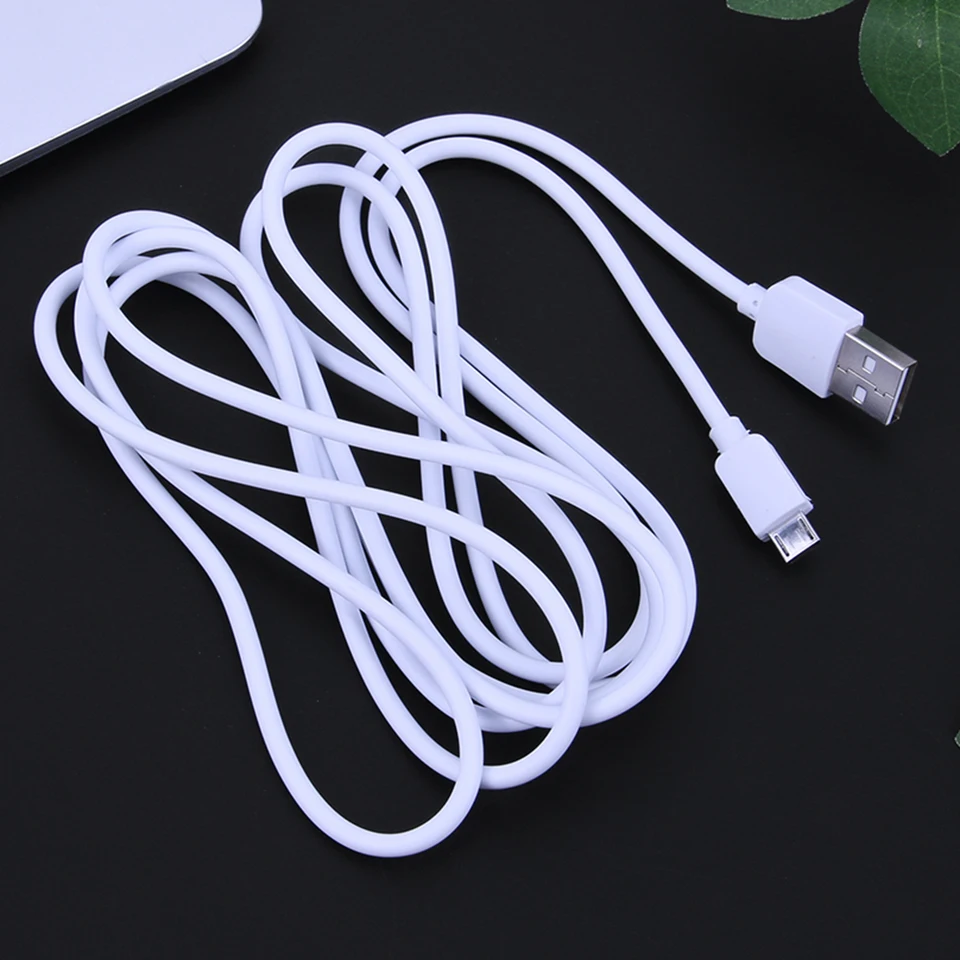 2M Universal Sync Charger Corn Corn USB Data Sync Cable Cable Vysokorýchlostná biela pre Samsung Android