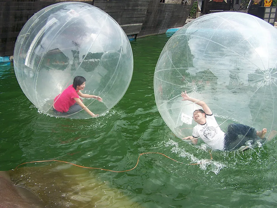 2m vodné pešie guľové obrie balóny Zorb nafukovacia nafukovacia guľa nafukovacia guľa Dancing Ball Outdoor Sport
