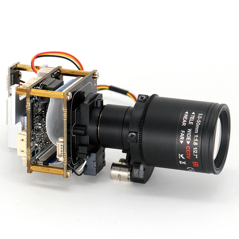 2MP 60FPS Starvis 2 IMX662 IP Modul 5-50 mm motorizovaný zoom Automatické zaostrovanie HI3516DV500 SDK CCTV Camera Board SIP-K662D5-0550