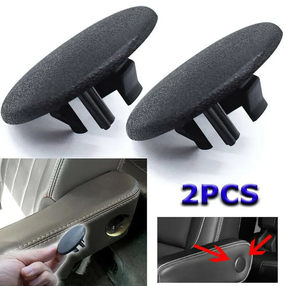 2pack zadné zadné rameno Cover Cap Plastic čierne