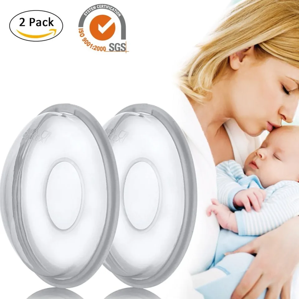 2Pair opakovane použiteľné protiškripované prsné podložky Detské kŕmenie dojna drota Pastiace ošetrovateľské podložky nepremokavá mama po pôrode vankúšiky