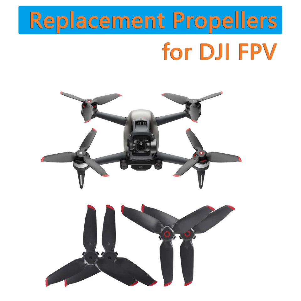 2Pairs 5328S Vrtulá pre DJI FPV náhradné náhradné diely rekvizity pre DJI FPV Drone Blade Rýchle demontáž príslušenstva