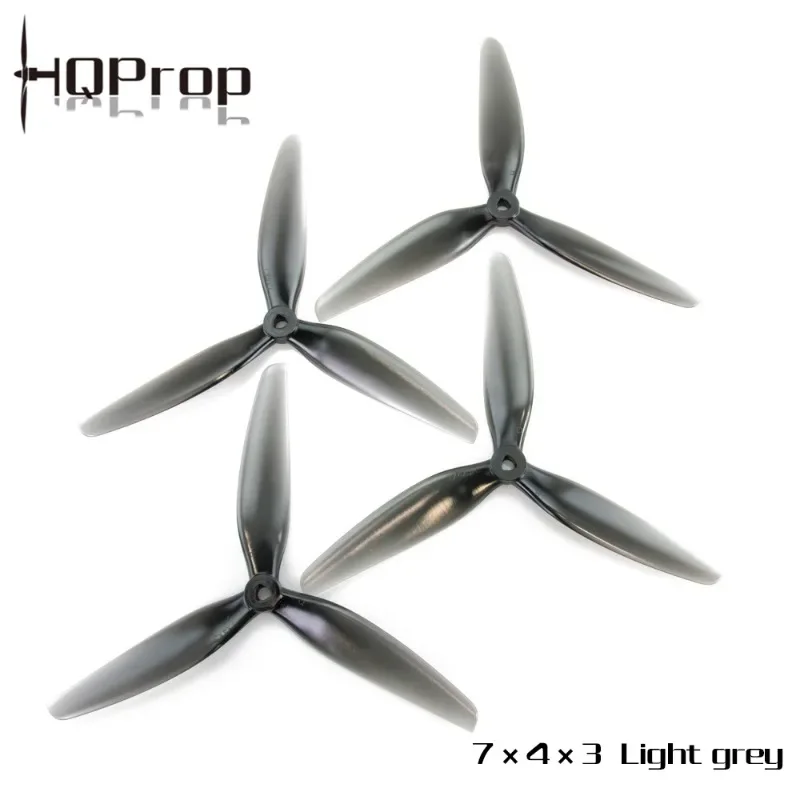 2Pairs HQPROP HQ 7x4x3 7040 vrtuľa 7*4 3-čepeľový prop CW a CCW pre RC FPV freestyle 7inch dlhé dosahy DONE DONE DIY diely
