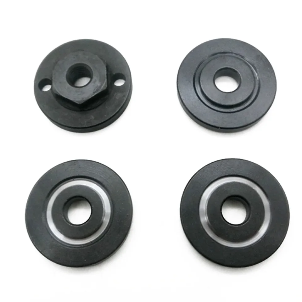 2pc/4pc M10 Uhol mlynčeka Vonkajšia príruba Kovová tlačová doska Sada 20/22/22,2 mm