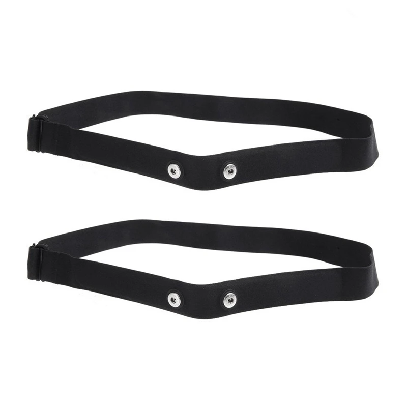 2PC Elastické pásy na hrudné pásové pásmo pre Geonaute wahoo Garmin Magene Bryton Coospo Sadring Sensor Hot Hruch