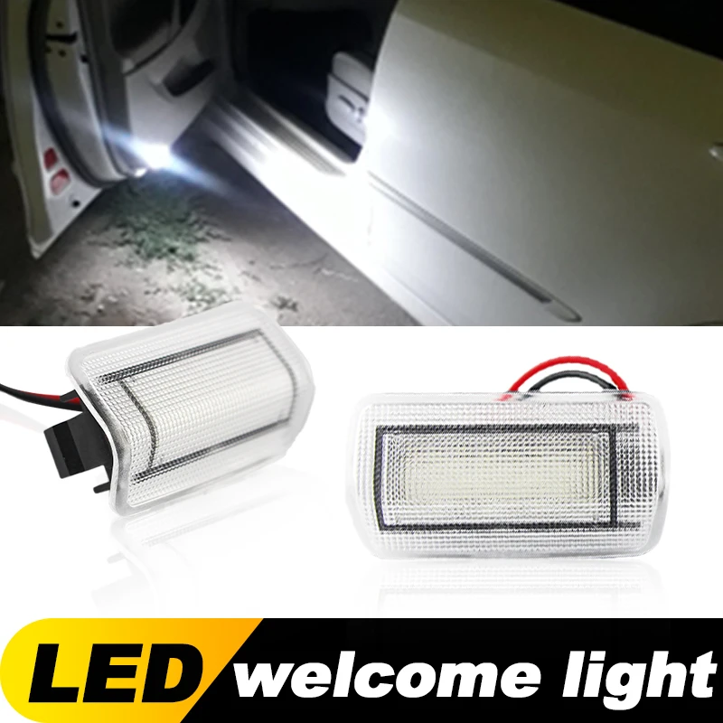 2PC LED LED zdvorilosti LAMPS DOORY SVETLI PRE TOYota Camry Sienna Avalon Tundra Venza Highlander 4Runner Land Cruiser 81230-30200