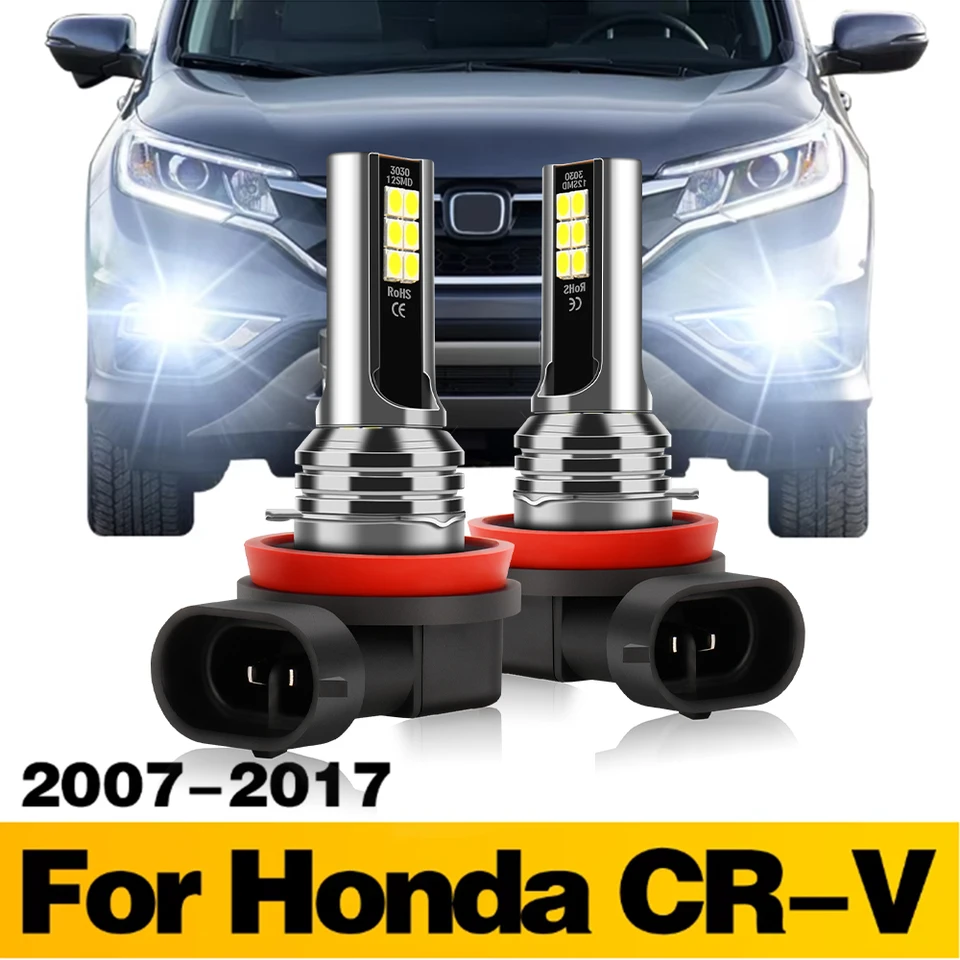2PC LED žiarovky predné hmlové svetlo H8 H11 H16JP Žiarovky pre Honda CR-V 2006 2007 2008 2009 2010 2010 2011 2012 2013 2014 2015 2015 2016 2017
