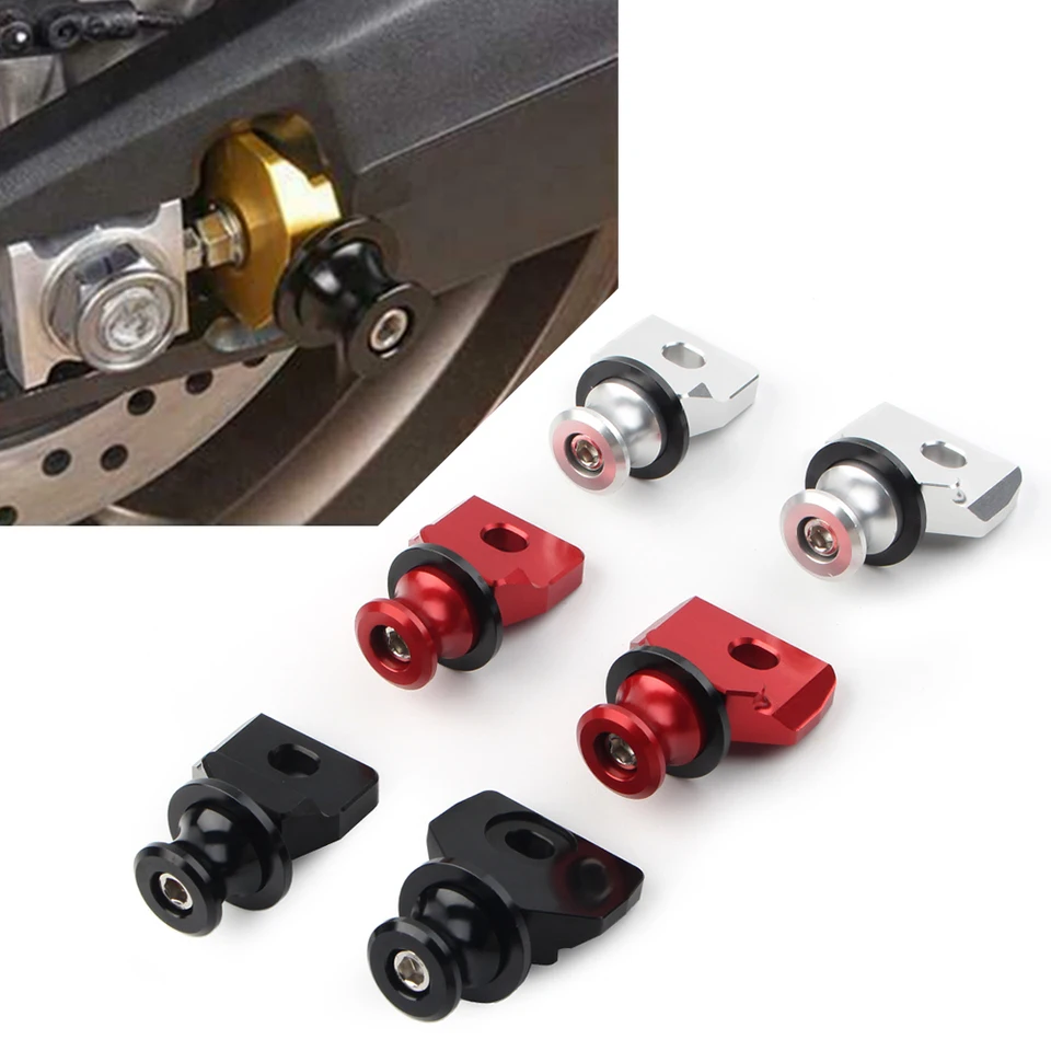 2PC Motorbike Reťazové držiaky skrutky Rocker Revice Slider pre Honda CB650R CBR650R CB650F CBR650F 2014-2020