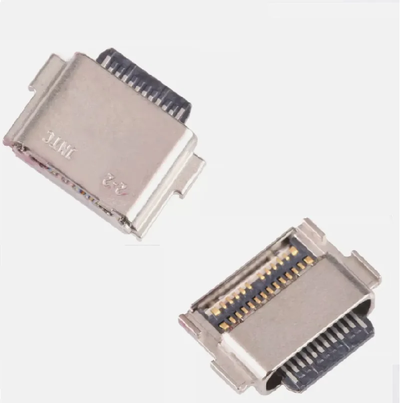 2PC nabíjacie nabíjacie nabíjacie konektor konektor konektora konektory Kontaktujte USB pre Samsung Galaxy Tab S8 SM-X700 X700 X706 X706B X706N X706U