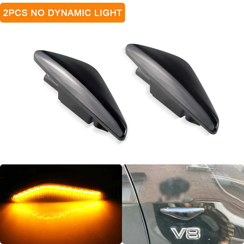 2PC pre BMW X3 F25 2011-2017 X5 E70 2007-2013 X6 E71 E72 2008-2014 DYNAMICKÁ LED svetlo STRÁNKA MARKER Sekvenciátor BLINKER BLINKER