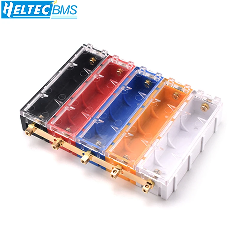 2pc zostreliteľné 18650 1S batériu DIY Paralelná základňa Solder bez zlatého meďna