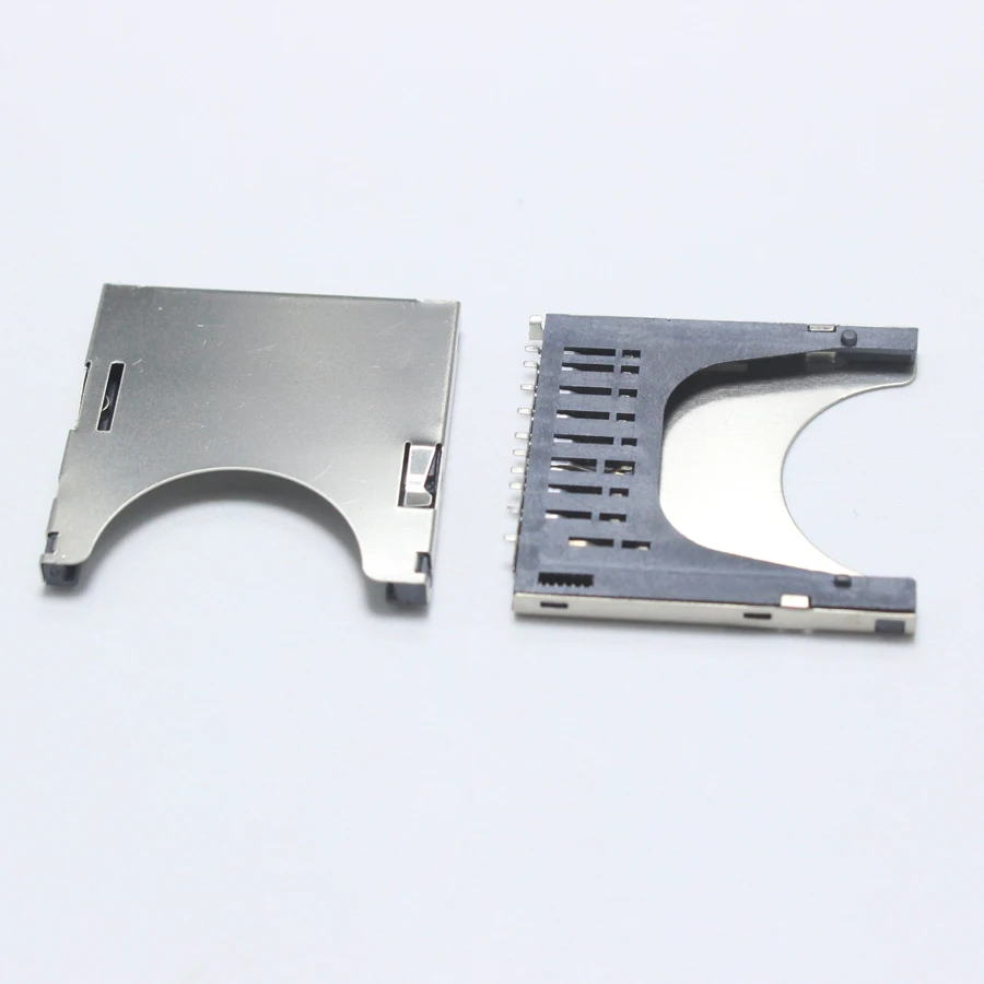 2pcs 10p konektor SD karty 2 v 1 slot karty self-push-up Push Jack
