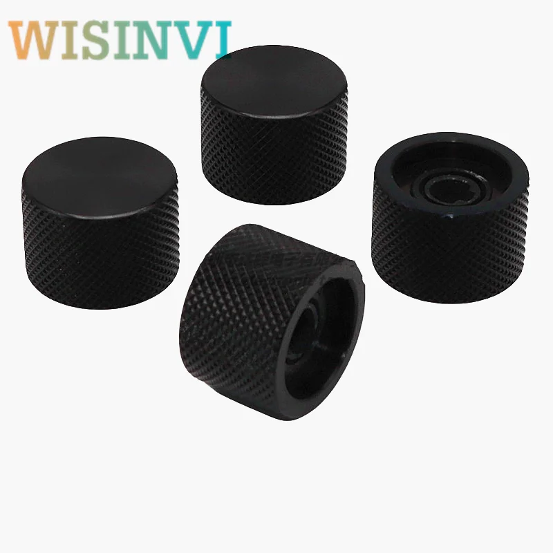 2pcs 21,5 × 15High-end-end hliníkovo zliatina Knob Potentiometer Kodér Kodérový objem objemu Knipová čiapka elektronická spínač