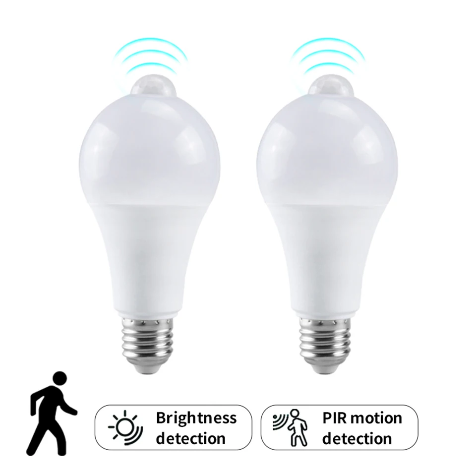 2pcs 220V 110V LED nočné svetlo Biele Radar ľudské telo Indukčné senzorové senzorové lampa pre nočnú lampu pre izbu dekoratívne deti Darček pre deti