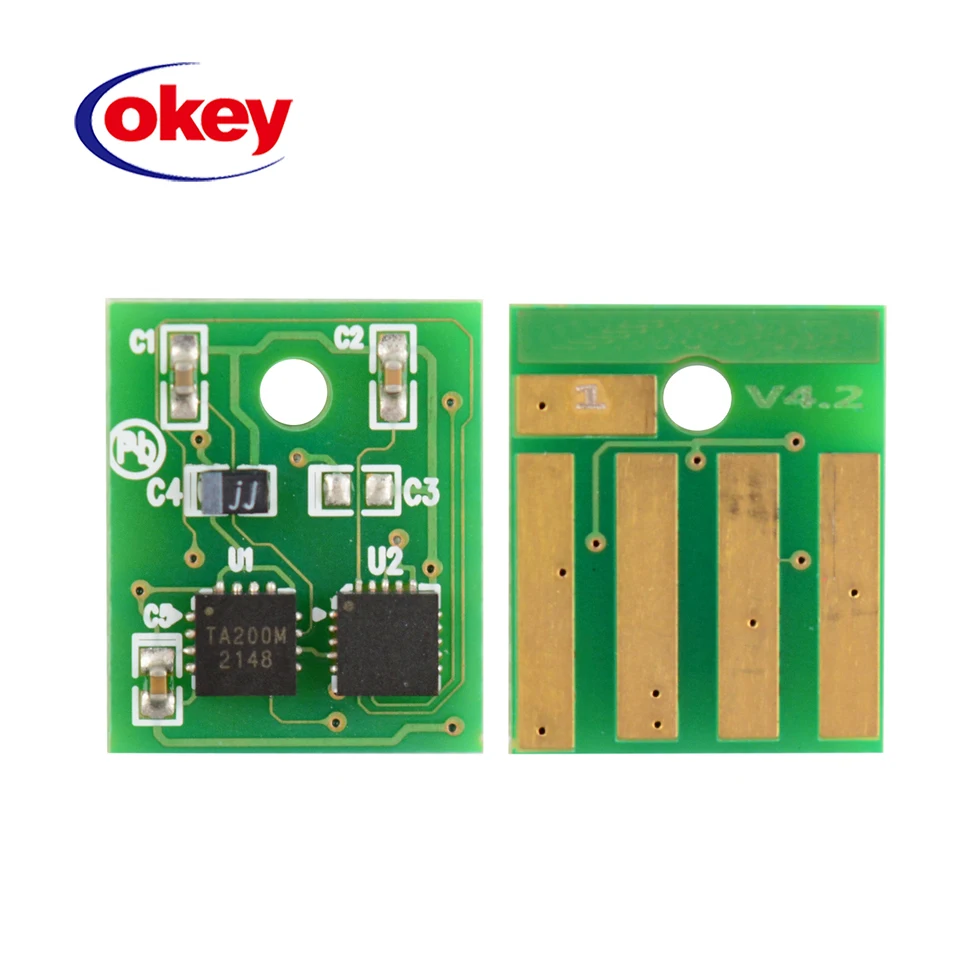 2pcs 25k 45k MS710 MS711 MS810 MS811 MS812 Universal Toner Chip kompatibilný pre Lexmark MX710 MX711 MX810 MX811 MX812 52D0X00CIP