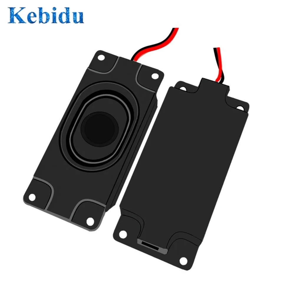 2pcs 3070 Reklama LCD TV reproduktor Loudspeaker 4 OHM 5W Obdĺžnikový reproduktor dutiny pre 3W/5W/15W/25W MP3 Decoder Board TV