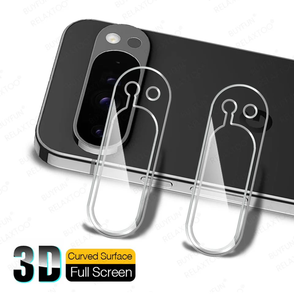 2pcs 3D Clear Camera Glass Protector pre Google Pixel 9 Pro XL GoGle Pixel9 9Pro 9Proxl Pixel9Proxl 5G zadný kryt Case Cover Cover Film