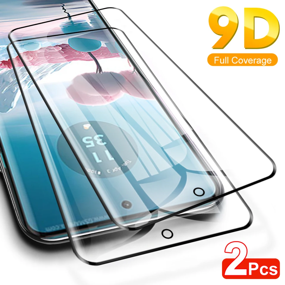 2pcs 3D zakrivený film pre Motorola Edge 40 NEO Clear Screen Chráni Edge40 Pro Full Glue zakrivené zakrivené anti poškriabané temperované sklo