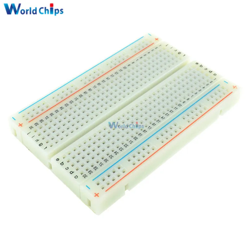 2pcs 400 kravaty dierky Univerzálne spájkovanie PCB Breboard Mini Test protoboard pre domácich majstrov chlieb pre dosku autobusov