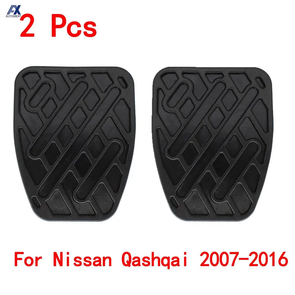 2pcs 46531jd00a brzdová spojka Pedal Pad Covers Set pre Nissan Qashqai 2007 2008 2009 2010 2011 2012 2012-2016