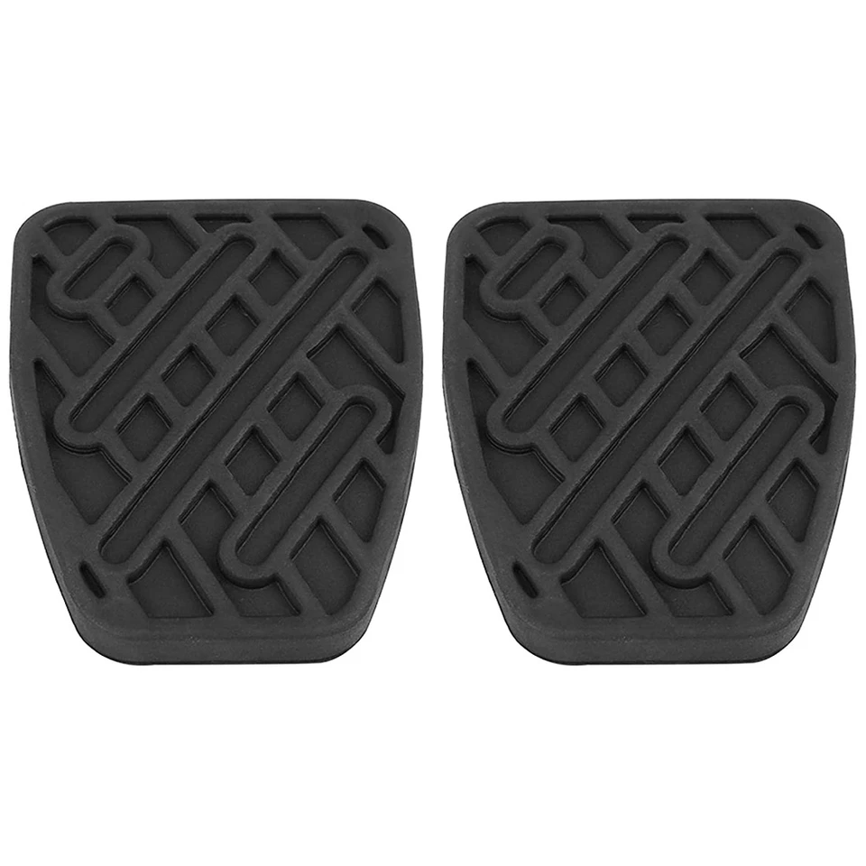 2PCS 46531JD00A Čierna gumová brzdová a spojková podložka PADS FIT FIL pre NISSAN QASHQAI 2007 2008 2009 2010 2012 2012-2016
