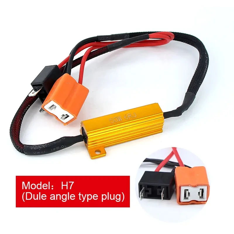 2pcs 50W CANBUS H4 HB2 9003 H7 H8 H9 H11 9005 HB3 9006 HB4 Chyba zaťaženia automobilu LED DECODER LED DECODER SVETLO