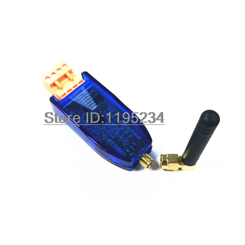 2pcs - 5ks RT38B01 VHF/UHF Radio Modem RS485 CHRIBLESS TRESCEIVER 20DBM 433MHz vysielač a prijímač