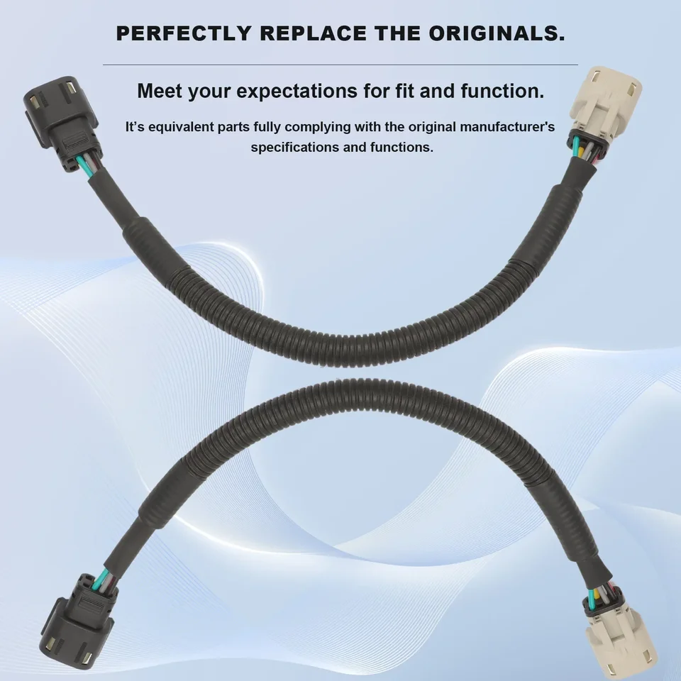 2pcs 8 kolíkov Zadné chvostové svetlo Self-Disconnecting Wedičov postroj 4388140 1940131 1831334 pre Ford Transit Mk6/ Mk7/ Mk8