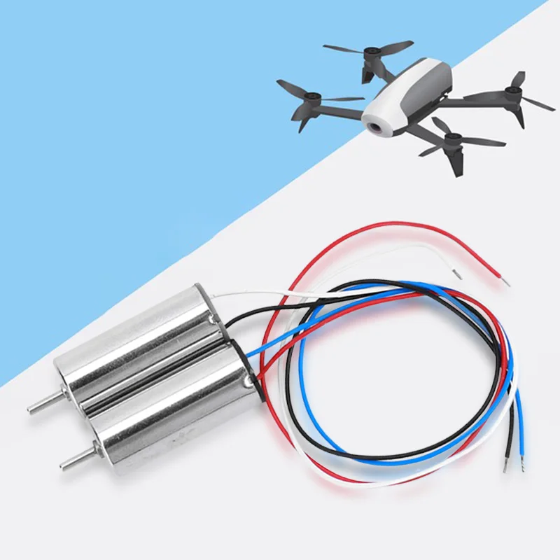 2pcs 8520 CW+CCW Mini Coodeless HM Motor 8,5 mm*20 mm vysokorýchlostný mikro dutý pohár MOTOR DC 3-5V 50000 RPM DIY RC DRONE KADKOPTER