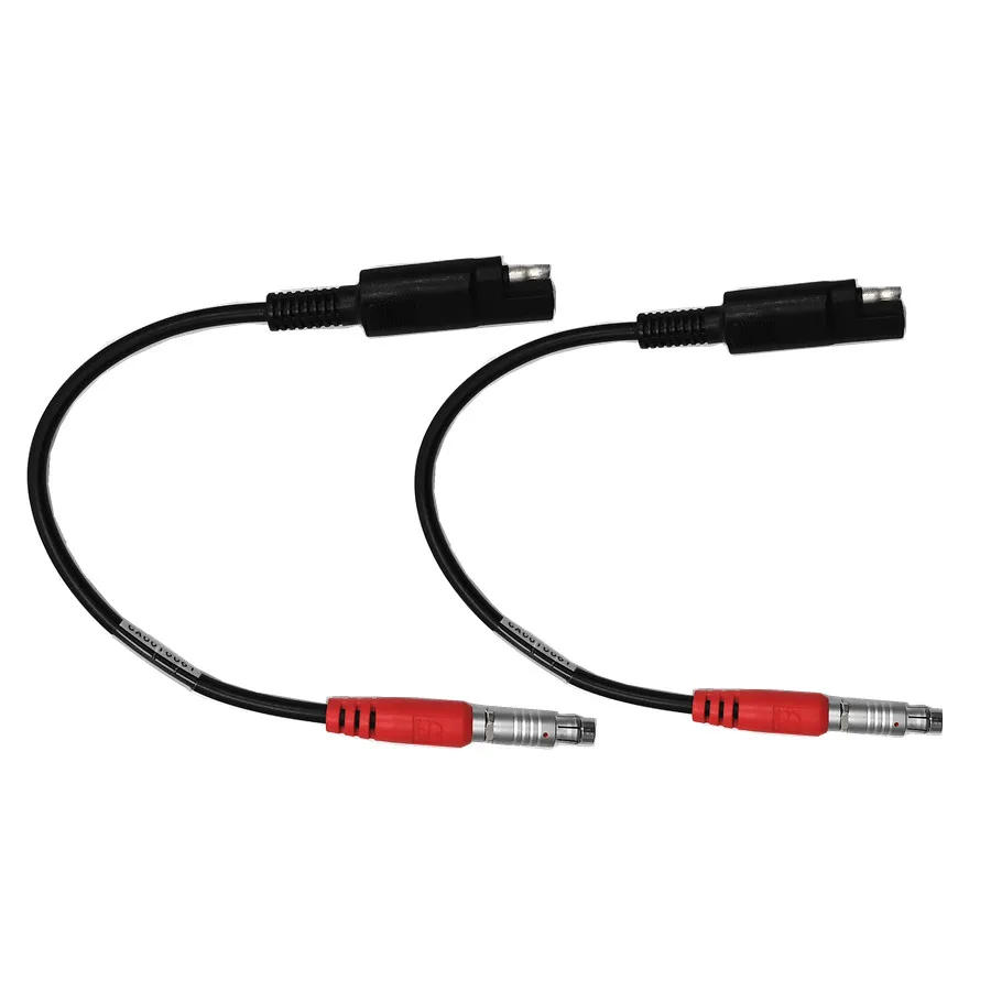 2pcs A00302 napájací kábel kompatibilný GB500 1000 GR3 GPS hiper Lite Wired to 2pin konektory 5 pinov
