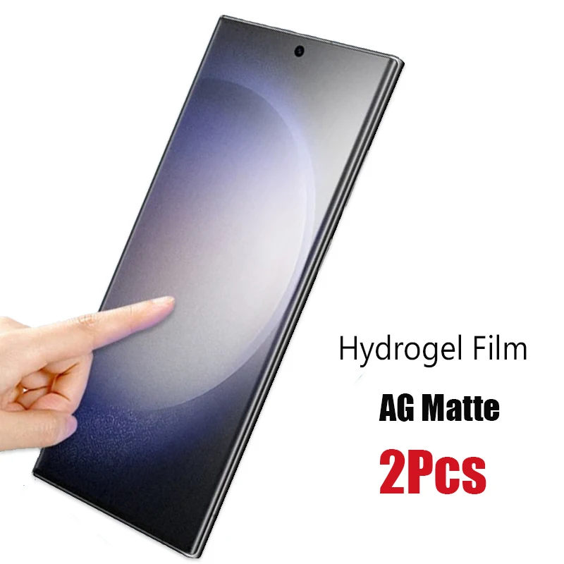 2pcs AG Matte Frosted TPU Soft Hydrogel Gel Film pre Samsung Galaxy S22 S23 S24 S21 POZNÁMKA 20 Ultra SCREET OBRADENIE+Nástroje