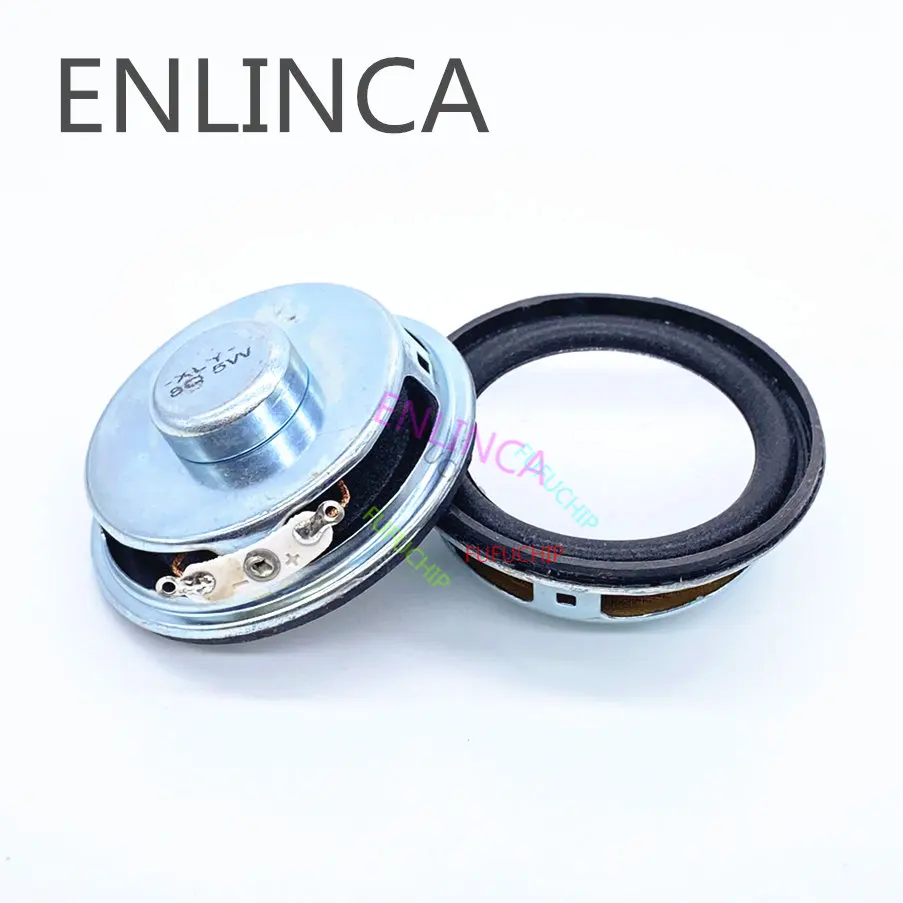 2pcs akustický reproduktor 8 ohm 5w 8r 50 mm 5cm reproduktor Interný magnetický 13 jadro 18 mm magnetické 18 mm