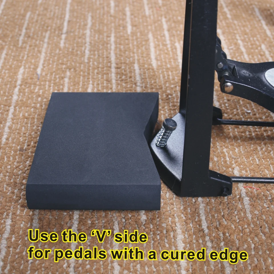 2pcs Anti Slip Drum Block Hi-Hat and Pedal Anchor System System Prevencia Slide Double Kick Pedal Block Universal Drum Set Príslušenstvo