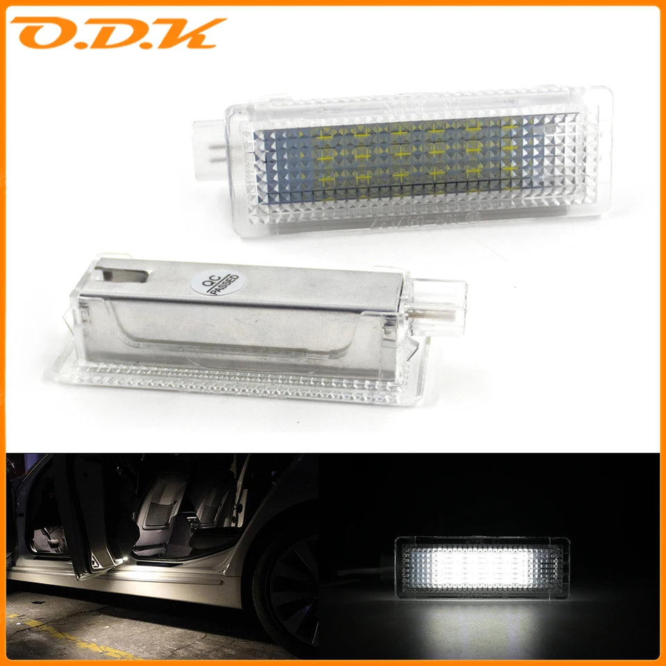 2pcs auto vedené nohami pod dverami zdvorilostné vnútorné svetlo pre BMW E60 E92 E93 E81 E87 E88 F01 F02 F10 F20 E60 1 3 5 6 7 X Séria