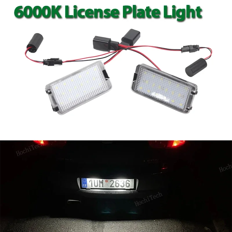 2PCS Automobilie ŠPZ