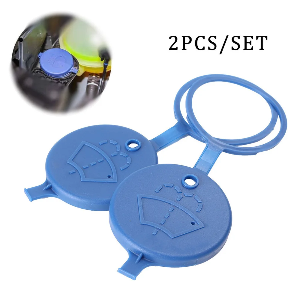 2pcs automobilový stierač čelného skla umývačka tekutiny nádrže Tank Bottle Cover veka veka pre Peugeot 106 206 207 307 pre Citroen atď.