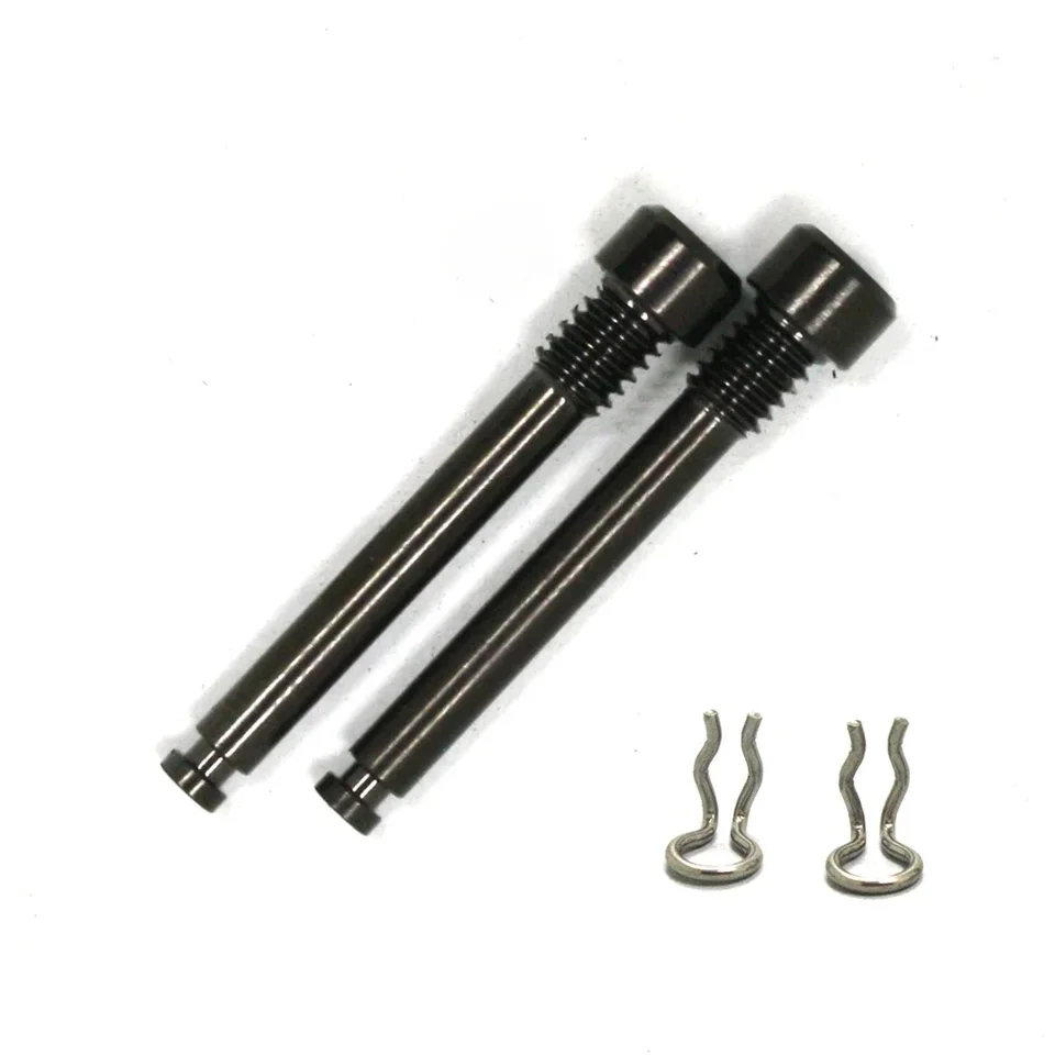 2pcs bicykel Titanium Zliatina bicyklového bŕzdového brzdového strmeňa s pružinovým klipom XT XTR