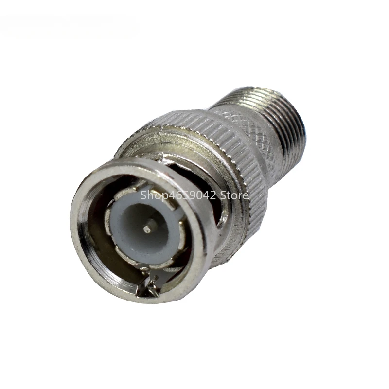 2pcs bnc samec až RCA AV ženský f koaxiálny kábel AV adaptér konektora pre CCTV bezpečnostnú kameru Lotus Preverzia Video Hlava