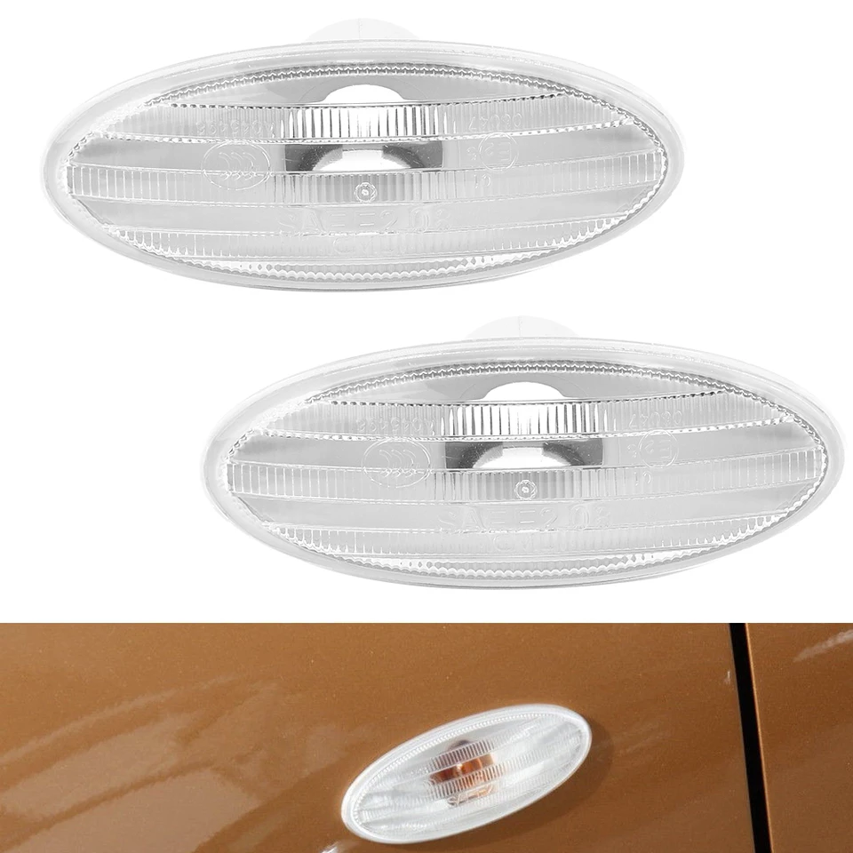 2pcs bočné otáčanie signálneho svetla kryt
