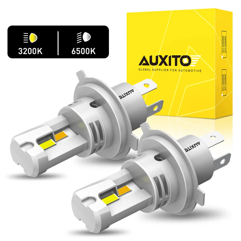 2PCS CANBUS H4 9003 HB2 LED žiarovky LED žiarovky 3000K 6500k pre KIA RIO Sportage Morning Hyundai i10 I20 ACENT TUCSON HONDA CIVIC