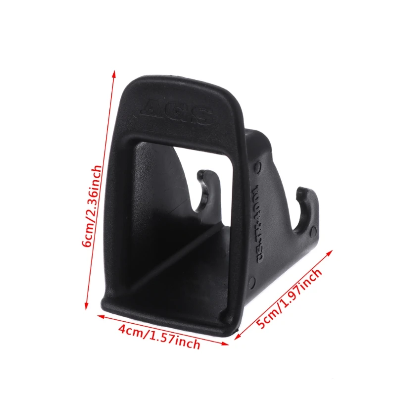 2pcs Car baby izofix pre sprievodcu konektorom zámka na pásik bezpečnostných sedadiel j60f